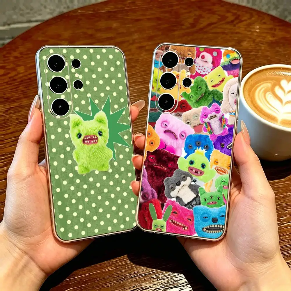 Cute Doll F-Fugglers Phone Case Transparent Silicone Soft For Samsung S25,S24,S21,S22,S23,S30,Ultra,S20,Plus,Fe