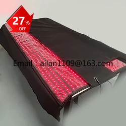 2460 LEDs 3-in-1 Chips Infrared Led Light Therapy Mat 660Nm 850Nm Full Body Wrapped Red Light Therapy Blanket for Home use