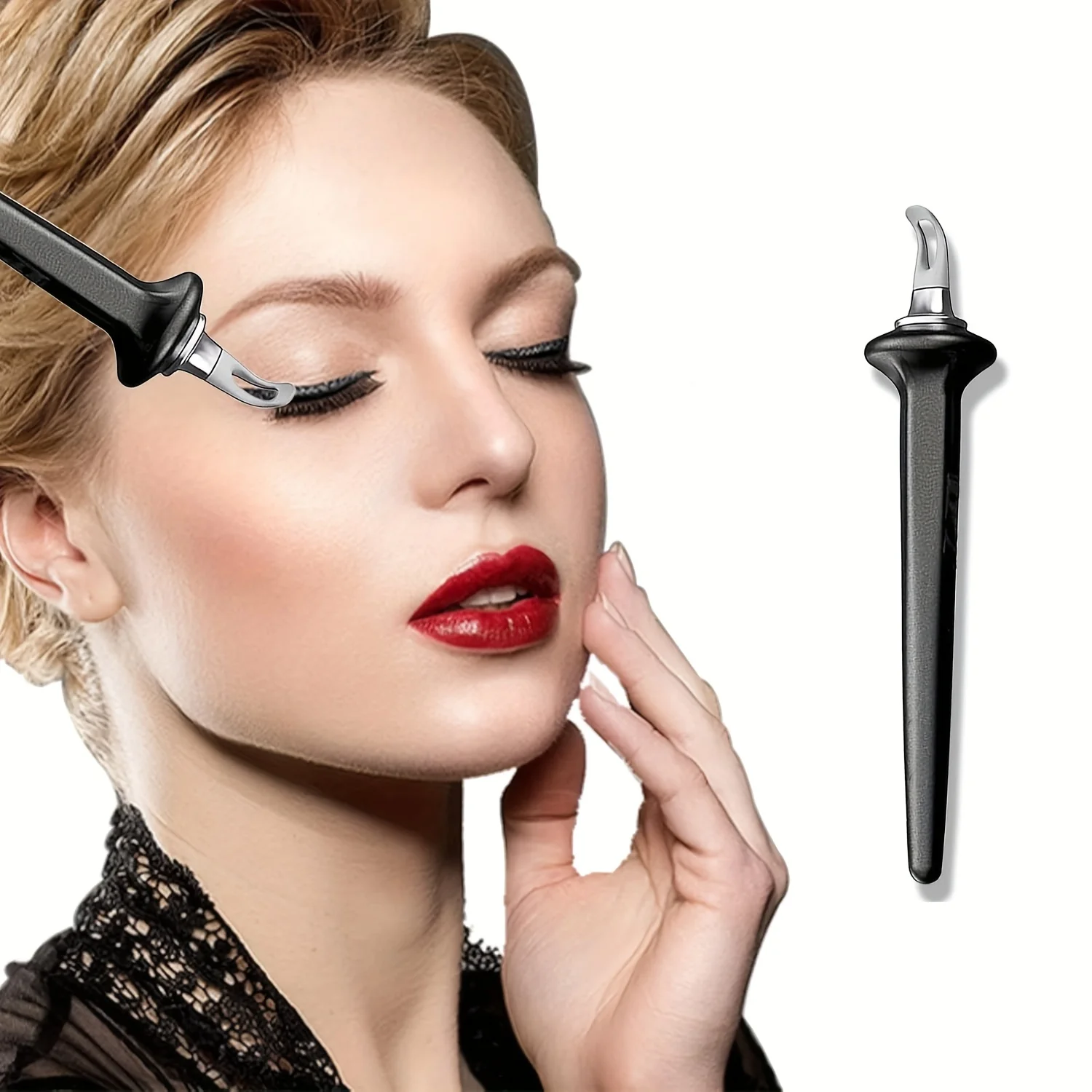 Professioneller schwarzer Eyeliner-Pinsel, glattes Zeichnen, präzise Anwendung, wasserfester, langlebiger schwarzer Eyeliner-Pinsel für den täglichen Gebrauch