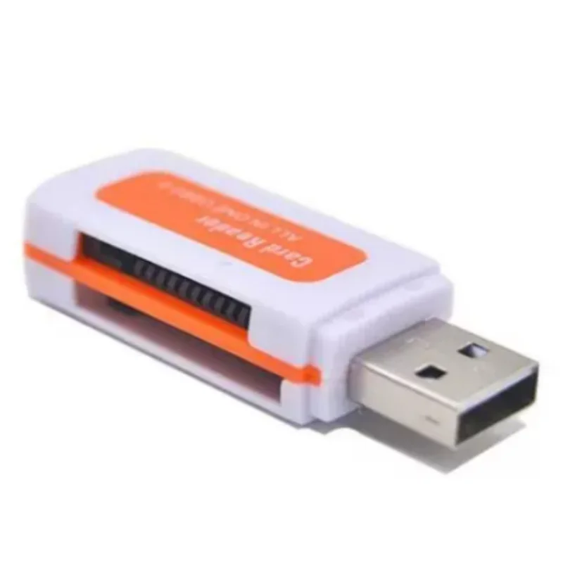 Colorful Mini SD TF Card Reader Compact Multi-functional Camera And DSLR Memory Card Reader Compact Portable Data Transfer Devic