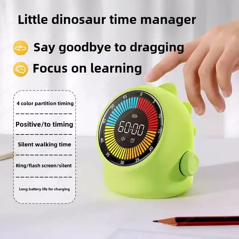 

Time Manager Alarm Clock Wake up Lazy Alarm Clock Kids Smart Digital Alarm Clock