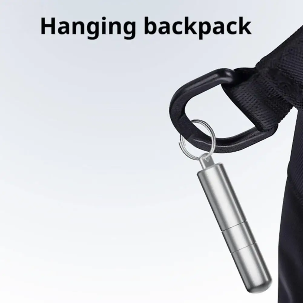 Gentle Cleaning High-strength Aluminum Alloy Tool Keychain-style Tool 2-in-1 Cleaning Brush Multi-function SIM Ejector Tool