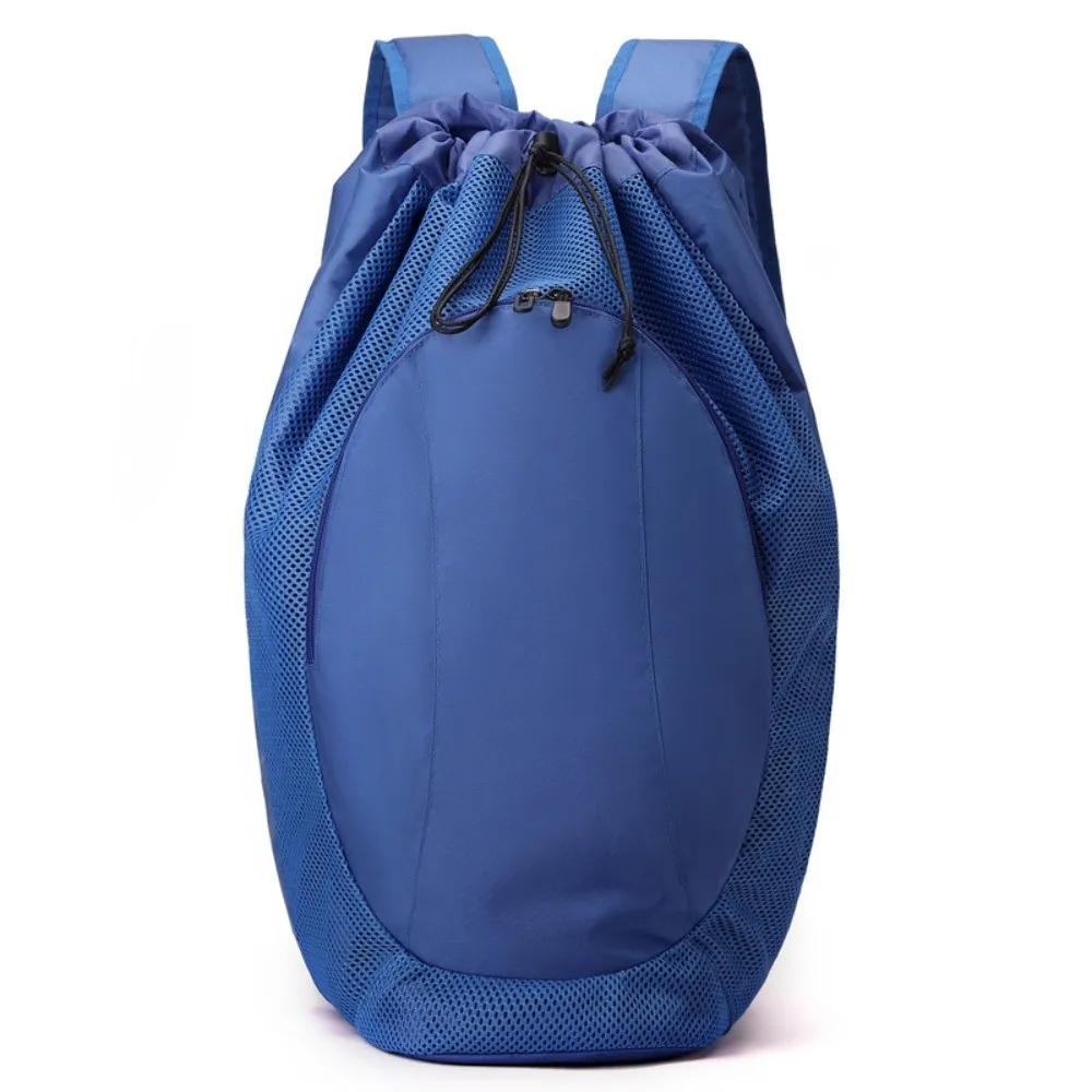 

New Drawstring Badminton Racket Backpack Multifunctional Large Capacity Gym Fitness Pack Zip Pocket Waterproof Sports Bag