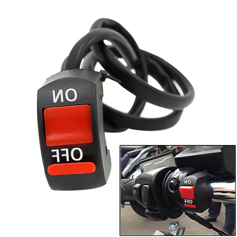 

New Motorcycle Handlebar Switch with On Off and Kill Switch Functions for Safe and Smooth Ride