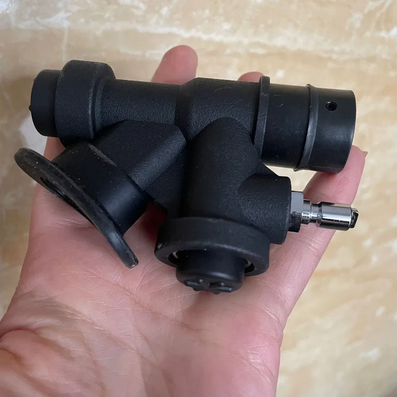 صمام الشحن والعادم K Valve BC مع أنبوب بطن مقاس 1 بوصة #1