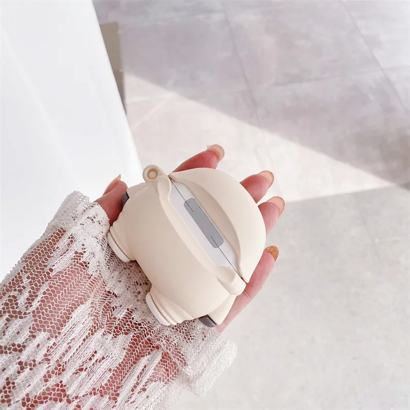 Пижамный чехол с изображением акулы для AirPods 4, Airpod 1 2 3 Pro Pro2, Bluetooth-наушники, зарядное устройство, защитный чехол для наушников