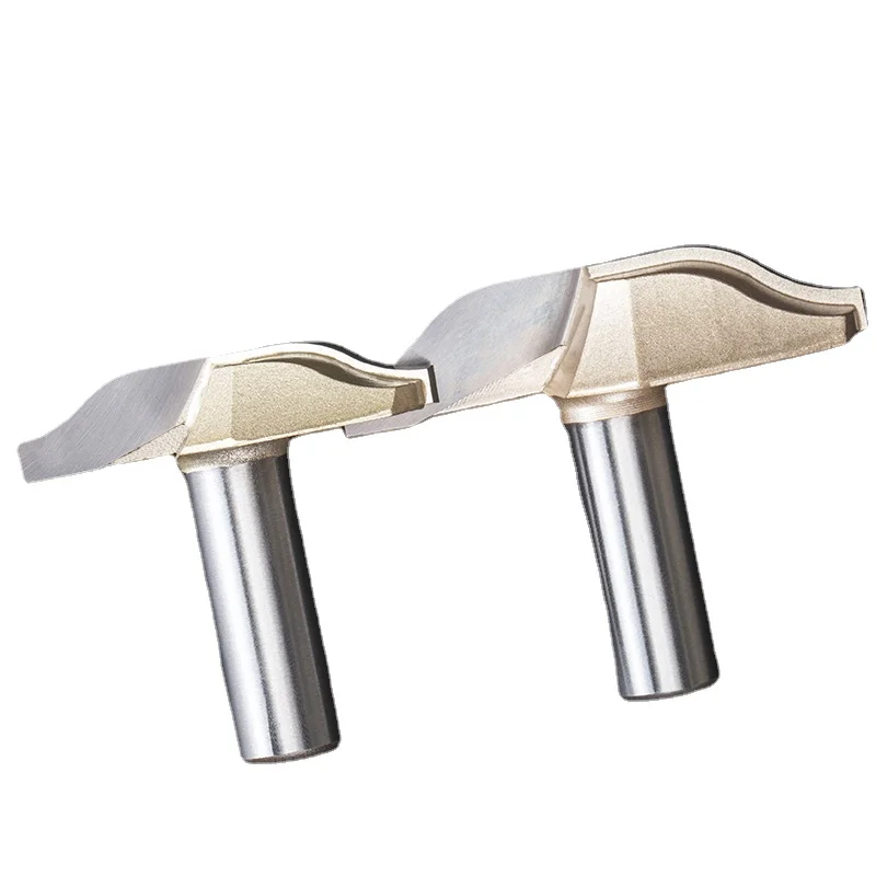 

Бытовой гонг-нож из вольфрамовой стали с 1/2 ручкой, используемый для обрезного станка, дверная пластина, деревообрабатывающий фрезерный станок, гравировальный фрезерный станок