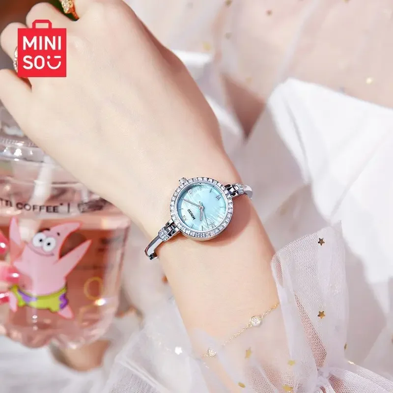 Miniso Genuine Bracelet Quartz Watch Ins Waterproof Watches