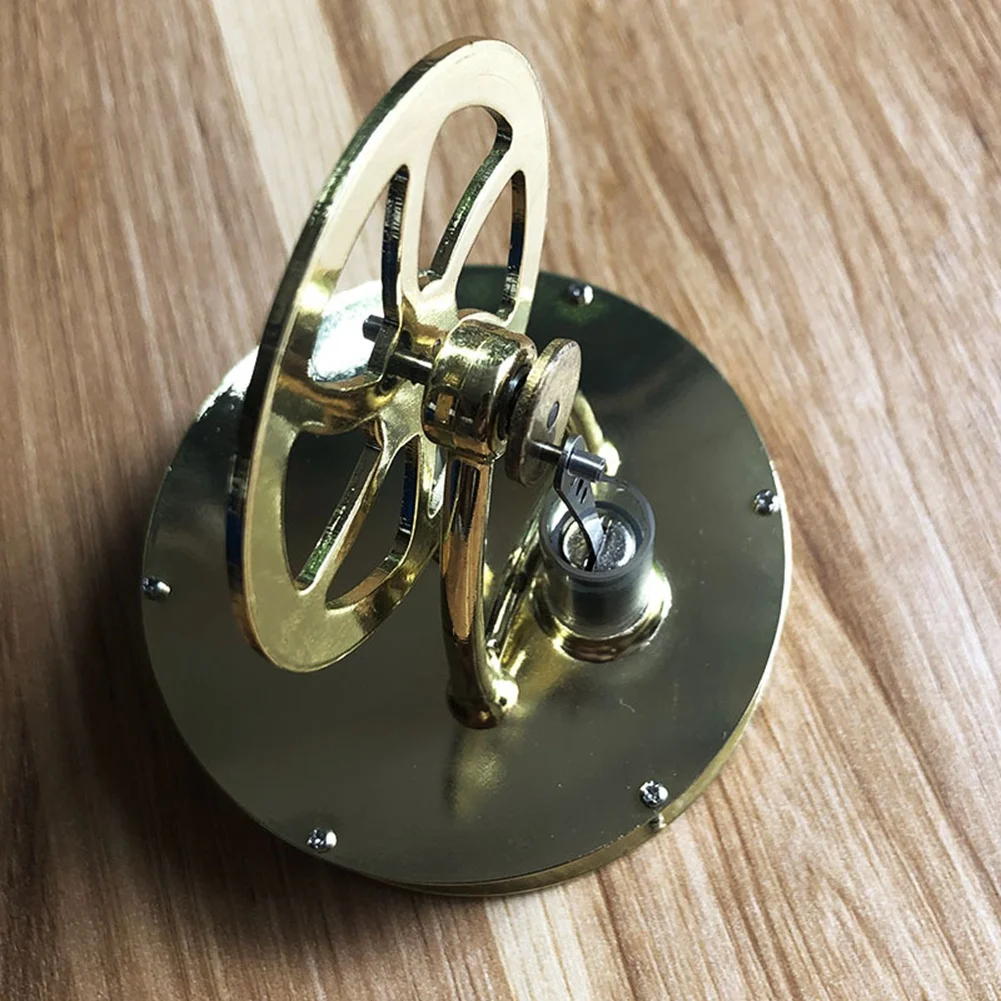Low Temperature Stirling Engine Assembled Electricity Generator Heat Experiment Physical Generator Model