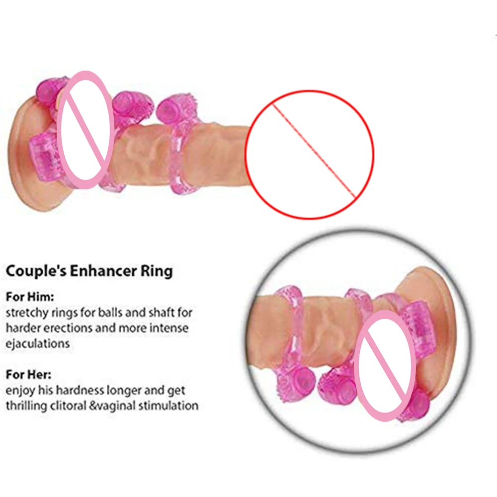 Вибрирующая клетка для пениса, сексуальное кольцо для пениса, Стимулятор клитора, вибраторы, эластичные парные игрушки, блокировка преждевременной эякуляции, секс-продукт для мужчин