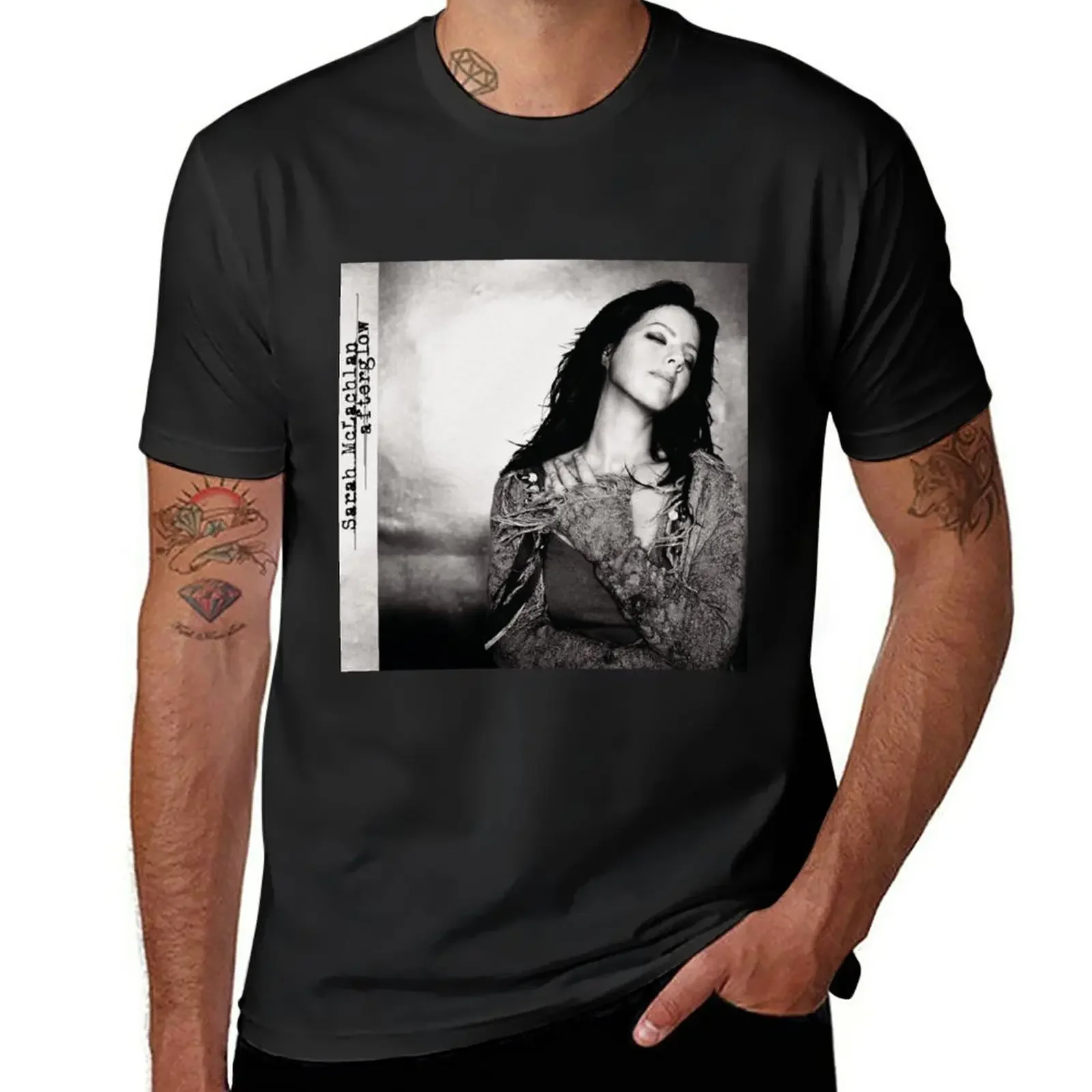 

New Sarah McLachlan afterglow T-Shirt cute tops graphic t shirt mens vintage t shirts