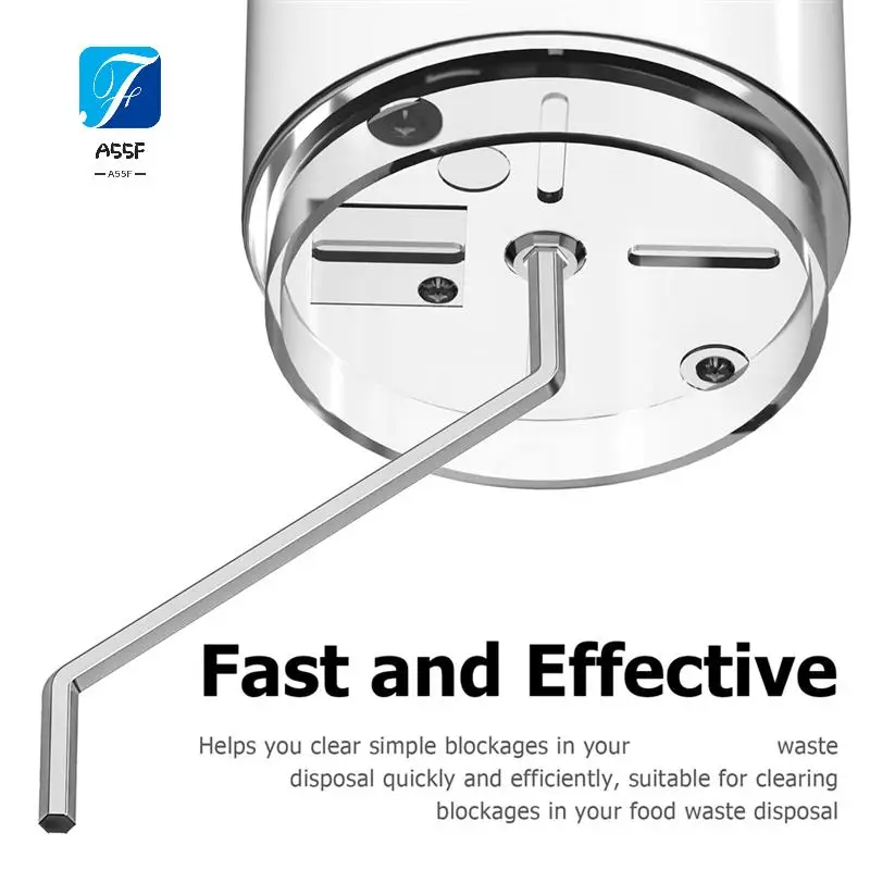 

A55F-Garbage Disposal Wrench, 2-Pack Garbage Disposal Hex Wrench Tool Compatible For Insinkerator Garbage Disposal Easy To Use S