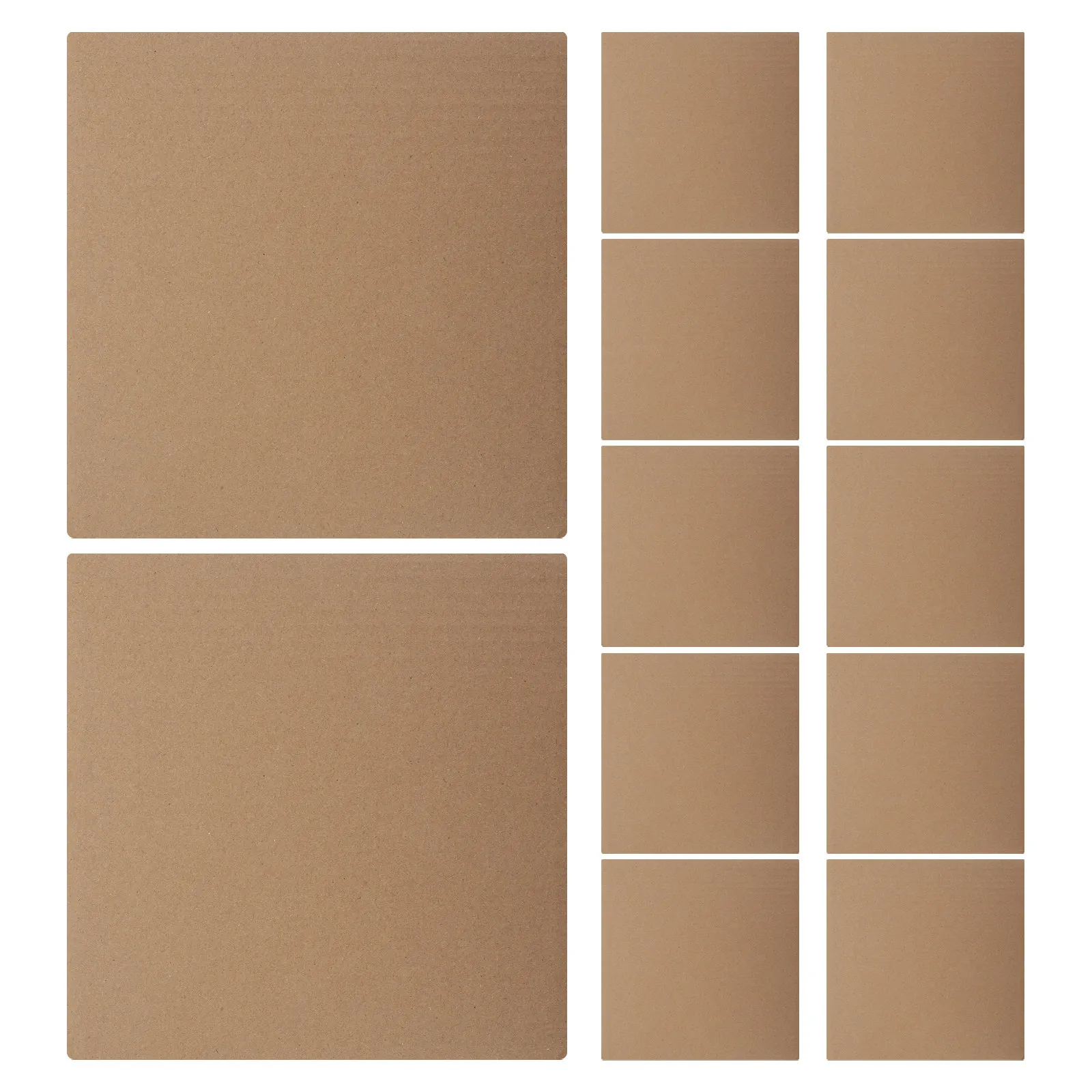 12Pcs Packaging Box Dividers Cardboard Insert Pads for Moving Boxes Filler Sheets Protective Packing Supplies for Fragile Items