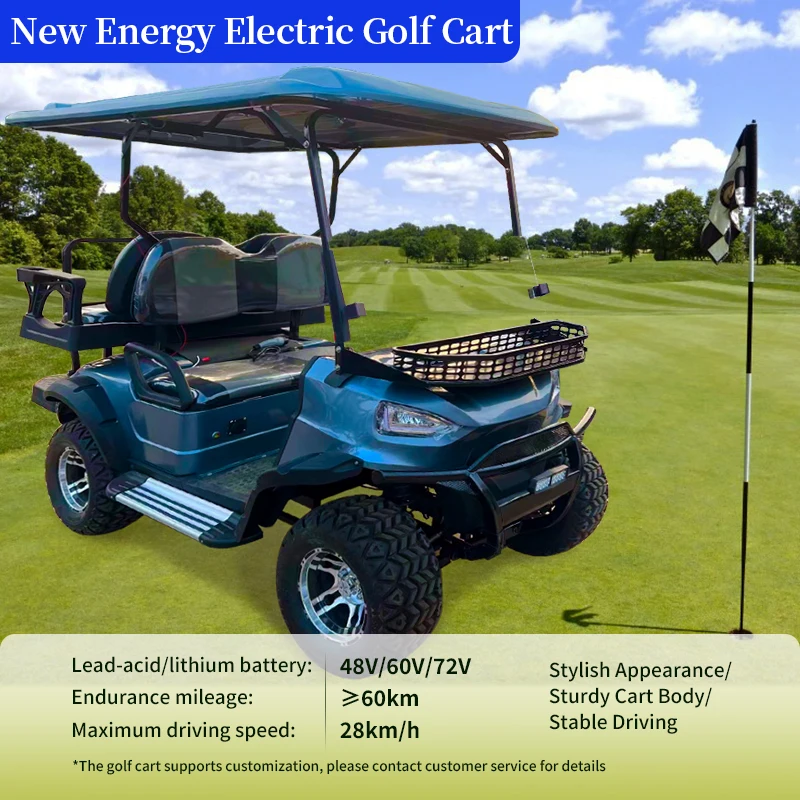 Off-Road Golf Cart Lsv Luxury Cart With Lithium 6 Seater Golf Cart Electric 4kw Four Wheeler Golf Cart