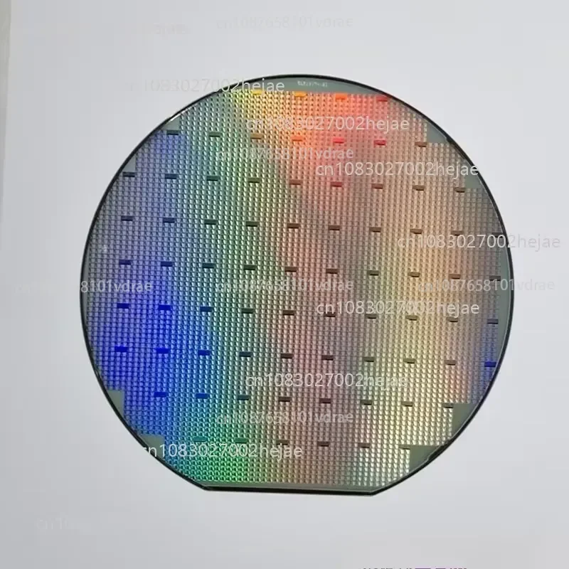 Silicon Wafer 8 6 Inch CPU Technology Sense Decoration Birthday Gift Lithography Chip Circuit Chip Semiconductor Silicon Chip