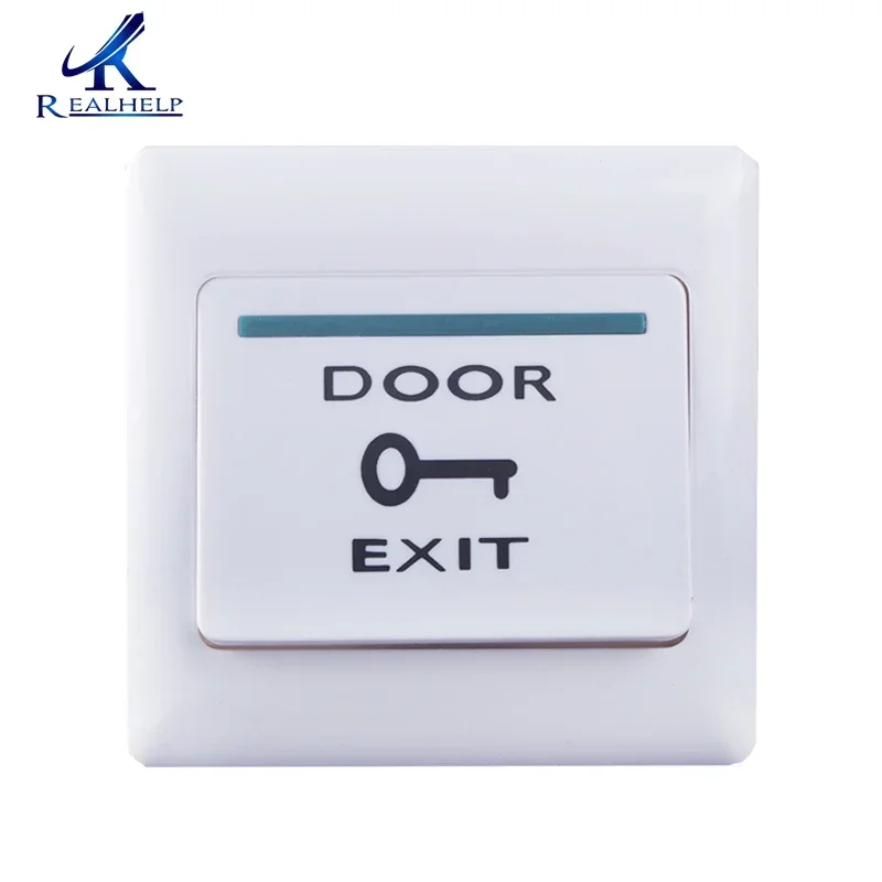 طقم نظام التحكم في الوصول إلى الباب، قارئ بطاقات لوحة المفاتيح بموجات الراديو، زر خروج الباب، 10 قطع Keyfobs (بدون قفل)