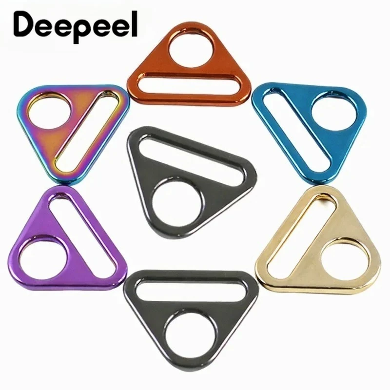 

5-20Pcs 25mm Metal Anti-skid Ring Buckles Backpack Adjust Loops Buckle Webbing Bag Strap Clasp Belt Button DIY Bags Accessories