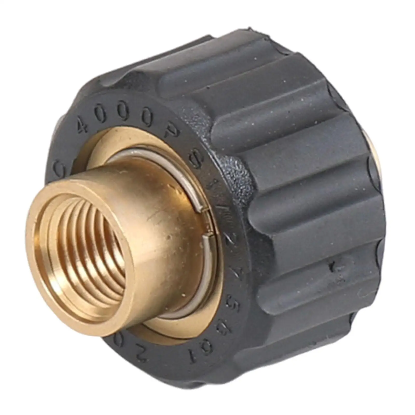Brass Pressure Washer Adapter Universal Quick Disconnect Fitting Set 1/4 Thread for Outdoor Cleaning Accessories