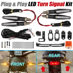 Turn signal Kit For Surron Plug and Play Street Legal for Sur Ron Segway X160 X260 Talaria Sting Dirt Bike ATV Electric Bike