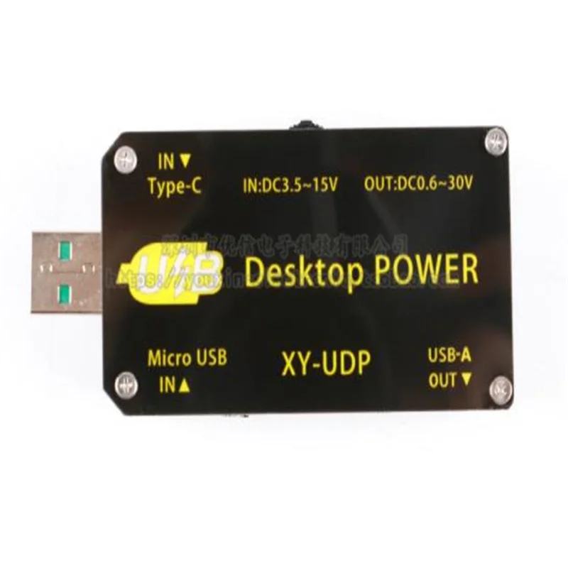 XY-UDP CNC USB Color Screen Power Supply Voltage Rise and Fall Module Constant  Current 5V to 9V 12V 24V USB booST