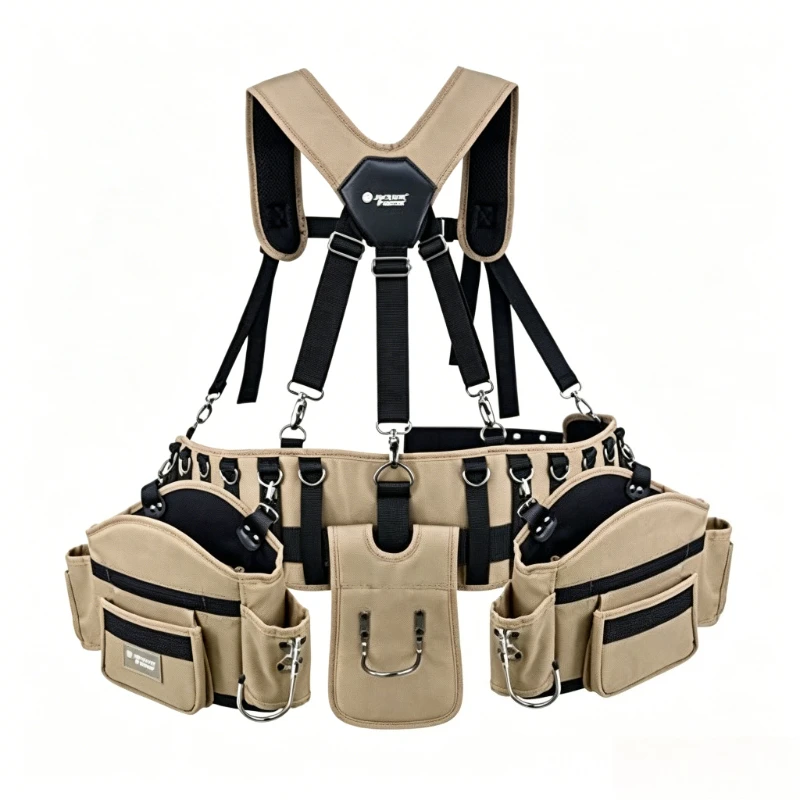 

Wearable Tool Waist Bag Large Capacity Maintenance Kit Adjustable Professional Tool Organizing Bags Portable Tool Accessories