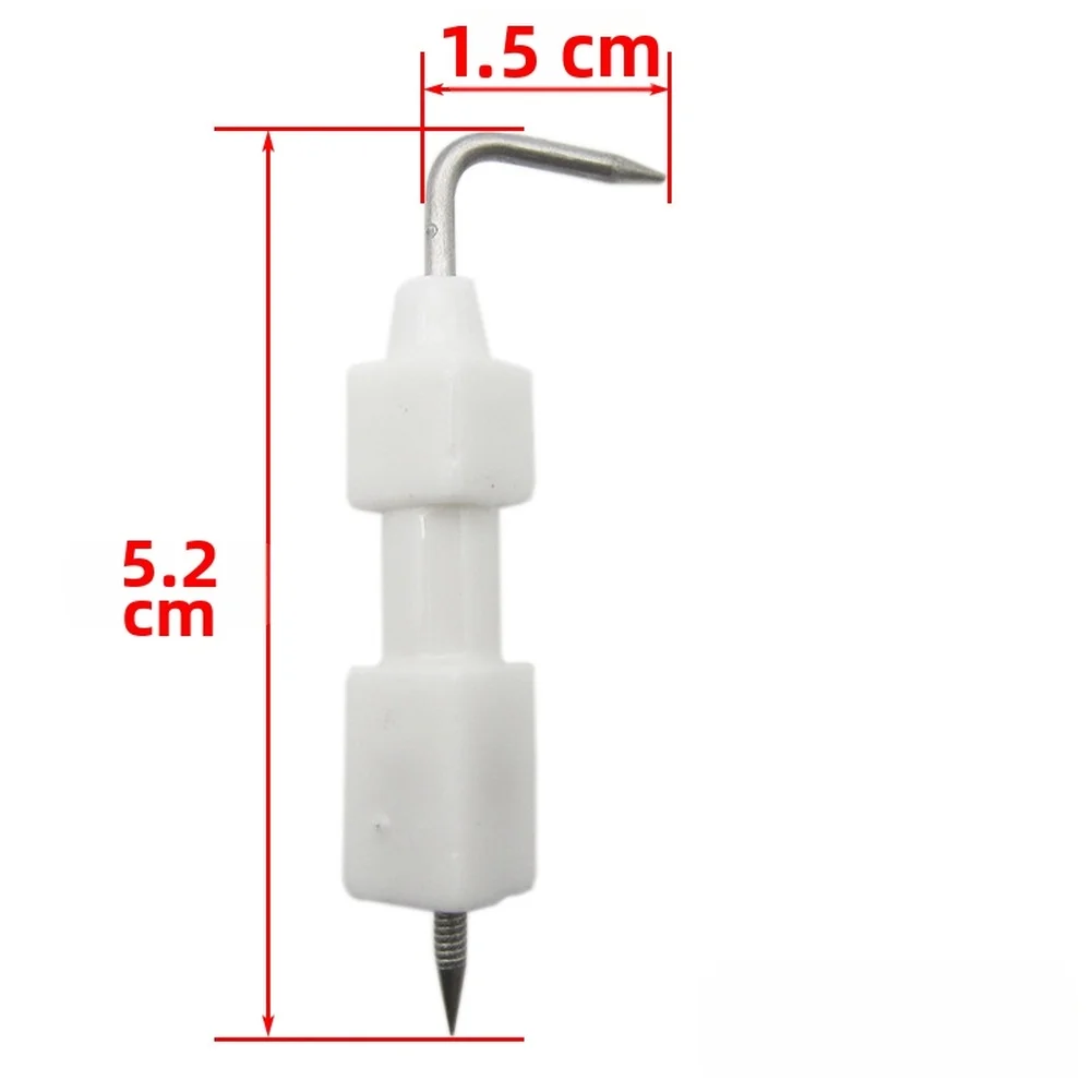 5pcs Gas Water Heater Ignition Needle Porcelain White Spark Electrode For Most Brands Stove Replacement Parts Accessories