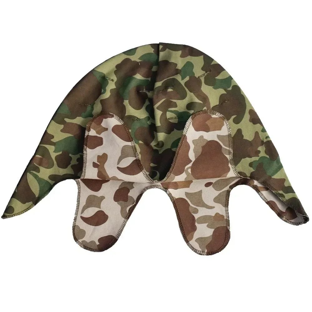 WW2 Camo Cover M1 M35 Helmet Decoration Duck Cover Pacific Camouflage Mask M1 Camouflage Helmet Mask