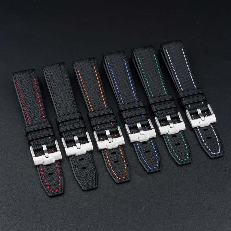 Joint MoonSwatch 20mm Diving Strap for Omega X Swatch Men Women Arc Curved End TPU Rubber Bracelet for Rolex Watch Band Tools