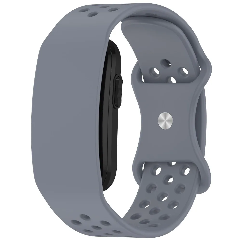 Pulseira de substituição em silicone, macia, respirável, ajustável, para uso desportivo, compatível com o rastreador de atividades físicas Garmin CIRQ