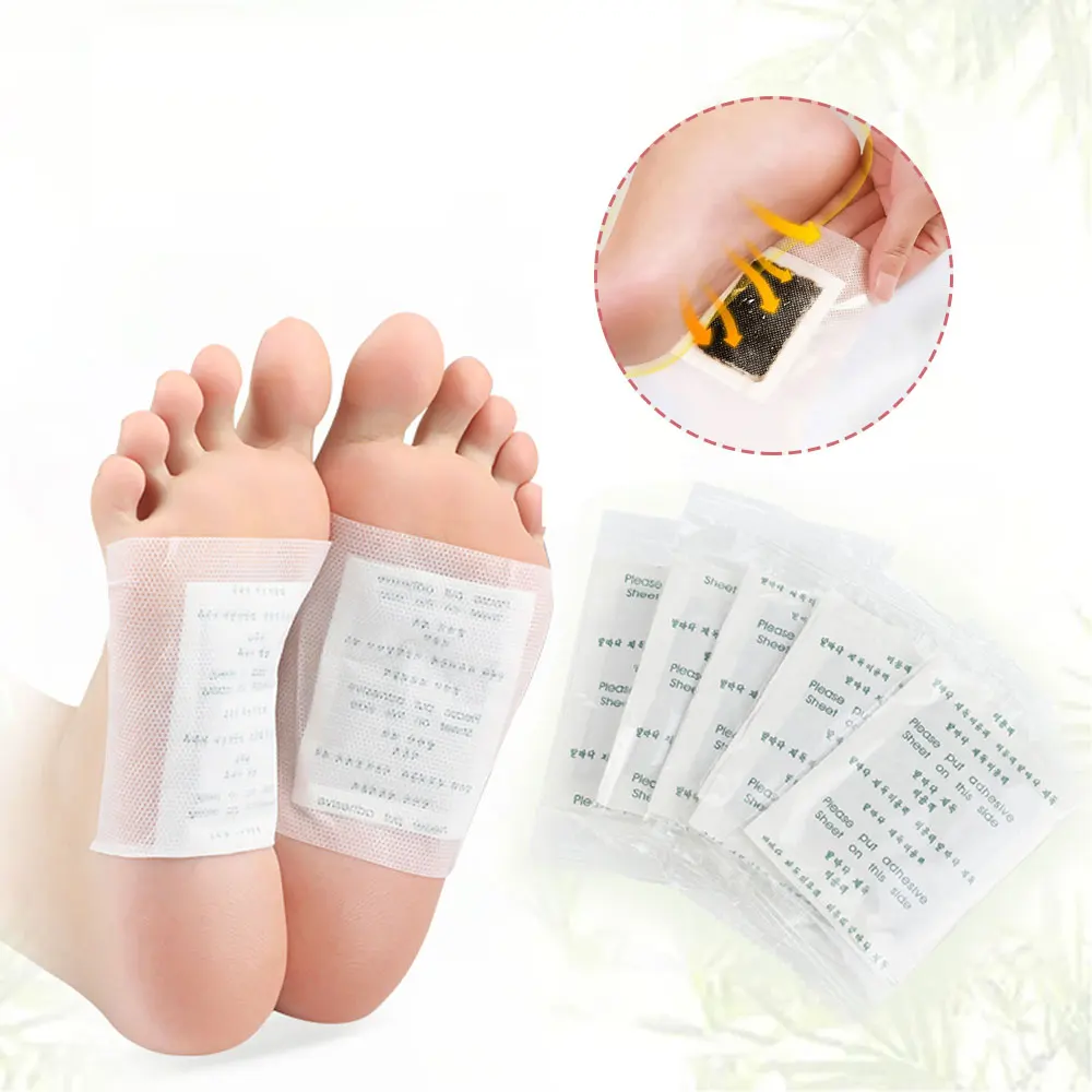 

50 Patches+50 Adhesives Detox Foot Patch Pain Relief Foot Care Treatment Sticke Improve Sleep Health Care Tools