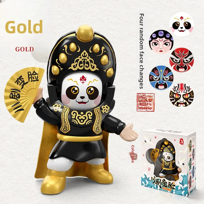 Kreative Puppen wechseln das Gesicht der Sichuan-Oper, druckreduzierenden Spielzeuge, Gesicht veränderten in einer Sekunde
