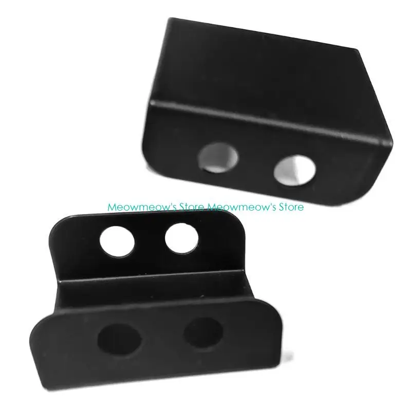 W91Aブラック冷却ファンブラケットシンプルな取り付けサポート8cm/9cmファン簡単なインストール