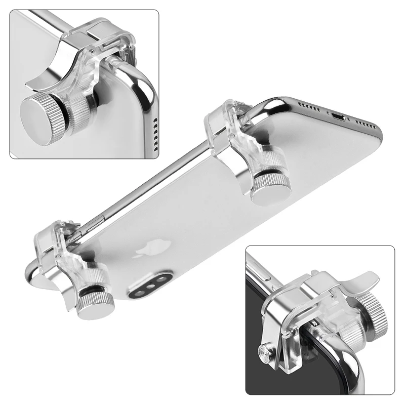 لوحة ألعاب زناد للهاتف المحمول PUBG ، وحدة تحكم في الألعاب ، مطلق النار L1R1 ، زر إطلاق الهاتف الذكي ، عصا تحكم مفتاح الهدف