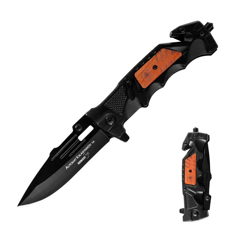 Outdoor Portable Folding Knife for Men Karambit High Hardness Self Defense Military Tactical Pocket Survival Knives for Hunting