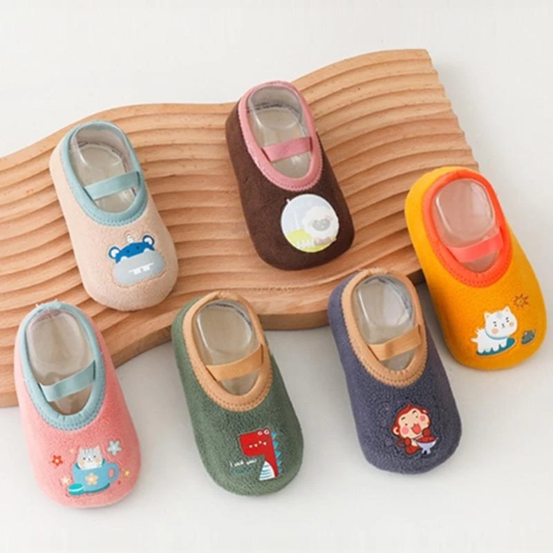 

M76C Детские носки-поло, обувь на плоской подошве, гендерно-нейтральная обувь для прогулок для малышей, От 0 до 3 лет, мягкая