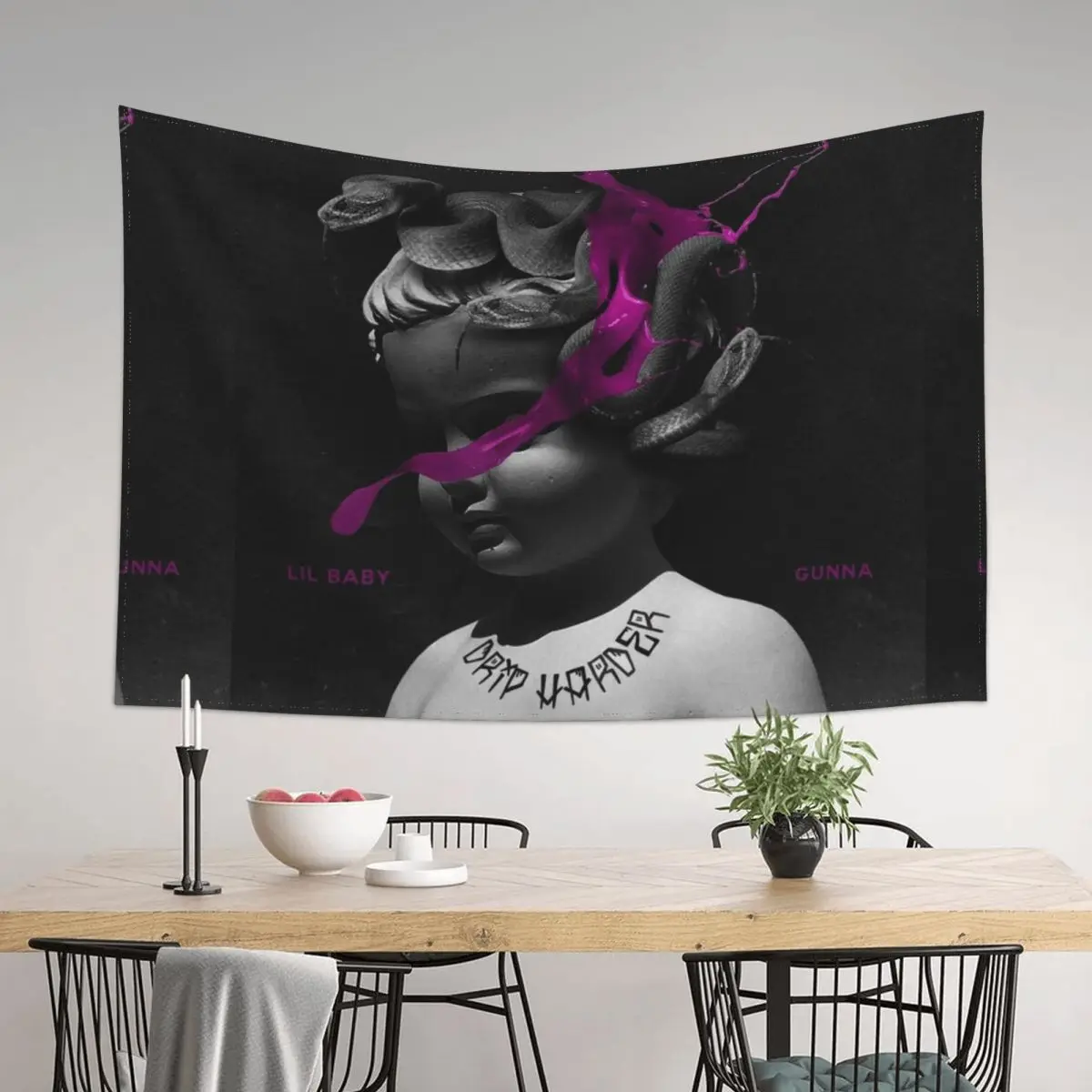 

Drip Harder Tapestry Decorative Wall Bedroom Decorations Aesthetic Room Decoration Decorations For Your Bedroom Tapestry