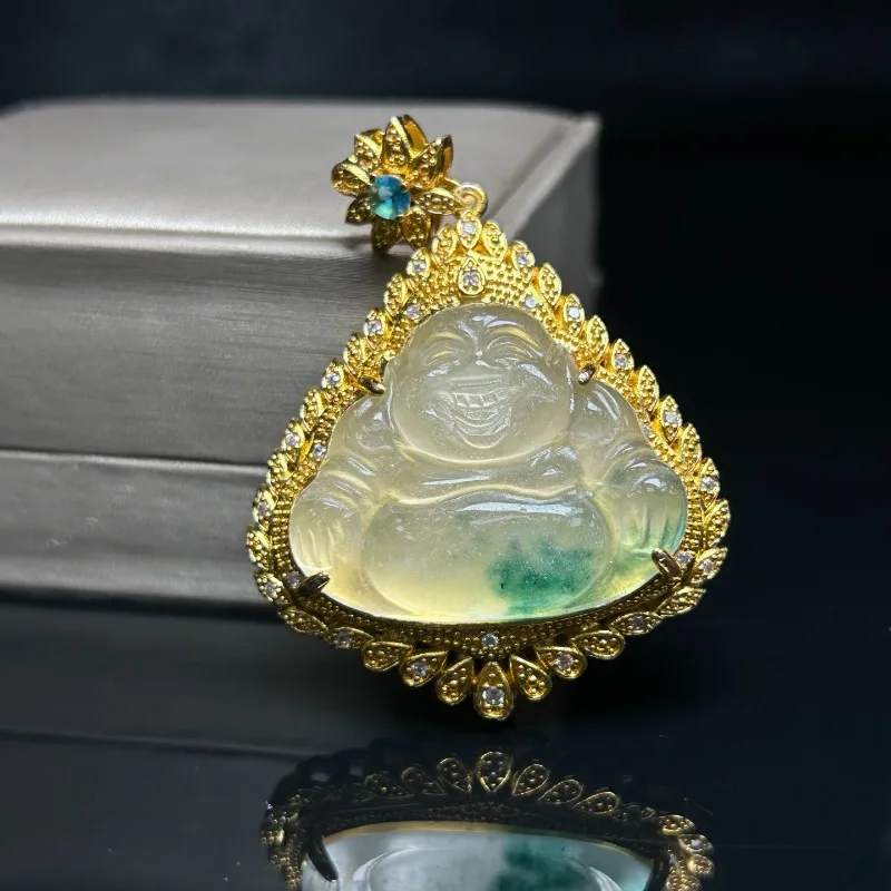 

Retro Exquisite Ethnic Style Maitreya Buddha Pendant, Suitable for Daily Wear and Necklace