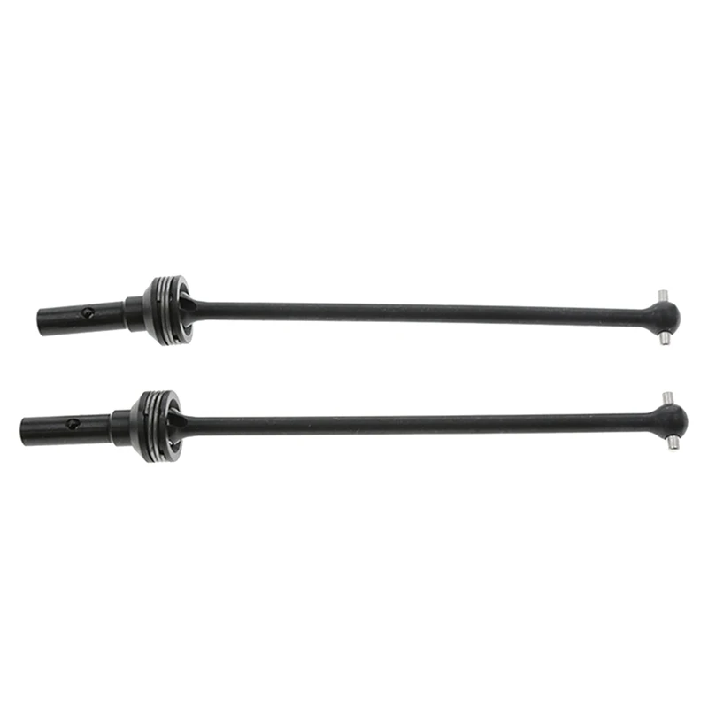 2Pcs Metal Steel Front And Rear Drive Shaft CVD For 1/8 Traxxas Sledge RC Car Upgrades Parts Accessories