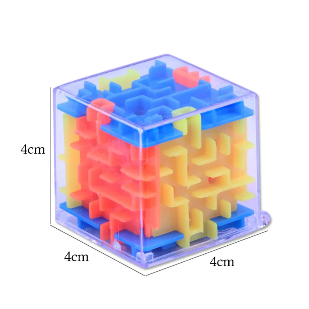 Leuke 3d Doolhof Educatief Speelgoed Mini Magische Kubus Puzzel Speelgoed Hersenkrakers Dagen Kinderen Vroege Educatieve Spelletjes Verlichten Stress Speelgoed