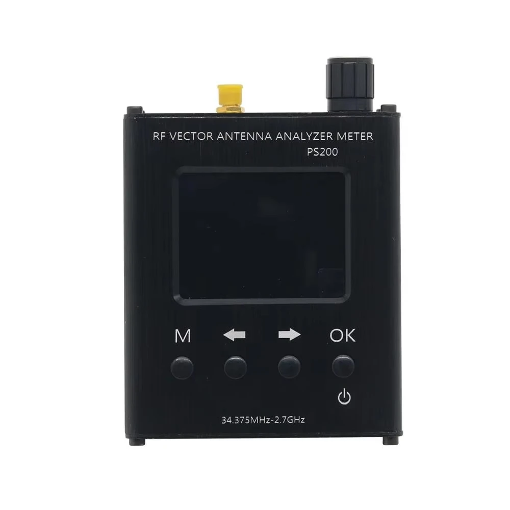34.375MHZ-2.7GHz  R F Vector Antenna Analyzer SWR Meter for Resistance Impedance SWR S11 PS200 N1201SA+