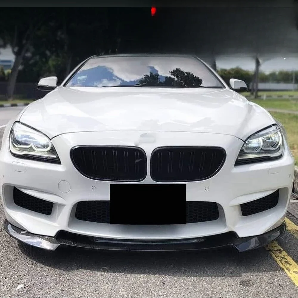 F06 Car Parts Carbon Fiber Front Lip For BMW M6 6 Series F12 F13 2014-2019