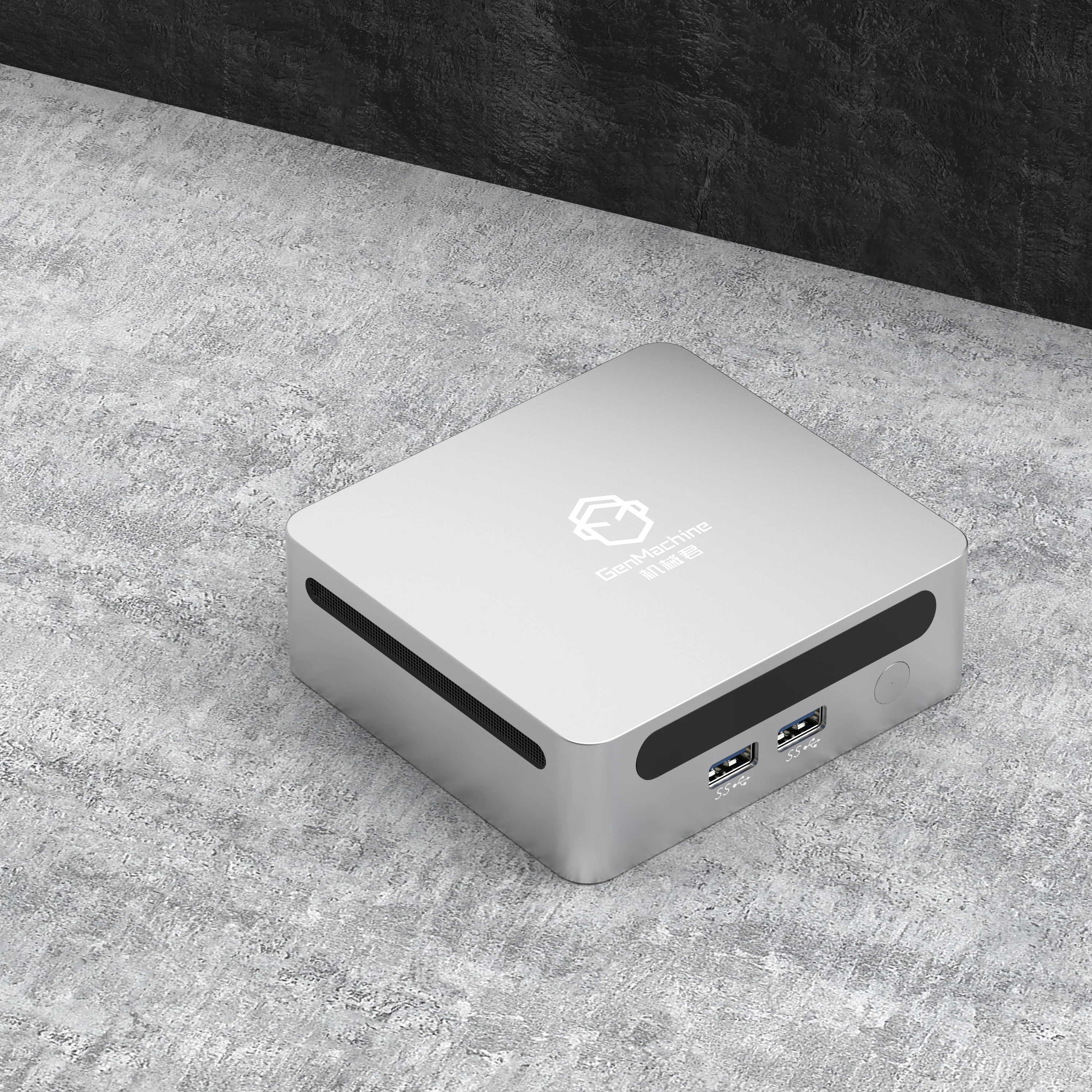 Nuovo GenMachine AMD Ryzen3 R3 7330U MINI PC Windows 11 4 Core 8Threads DDR4 3200Mhz 256/512GB M.2 SSD WIFI6 BT5.2 Gioco per PC desktop