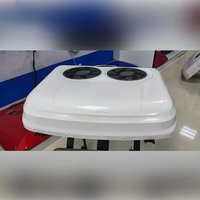 Pendingin Udara Atap RV Camper Listrik Otomatis untuk Parkir, Aire Acondicionado 24v Pendingin Udara untuk Truk