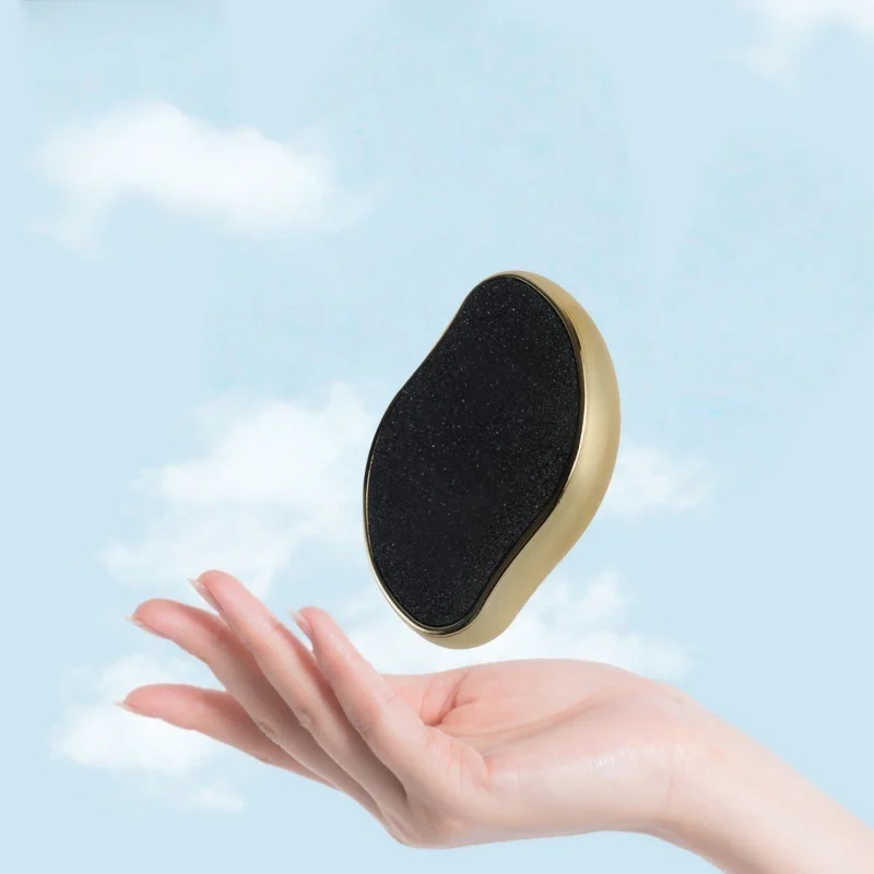 Rimozione della pelle morta Nano vetro Raschietto per tallone Piedi Doccia Scrubber per piedi Pedicure Cura della doccia CrystalTreat Strumenti per capelli