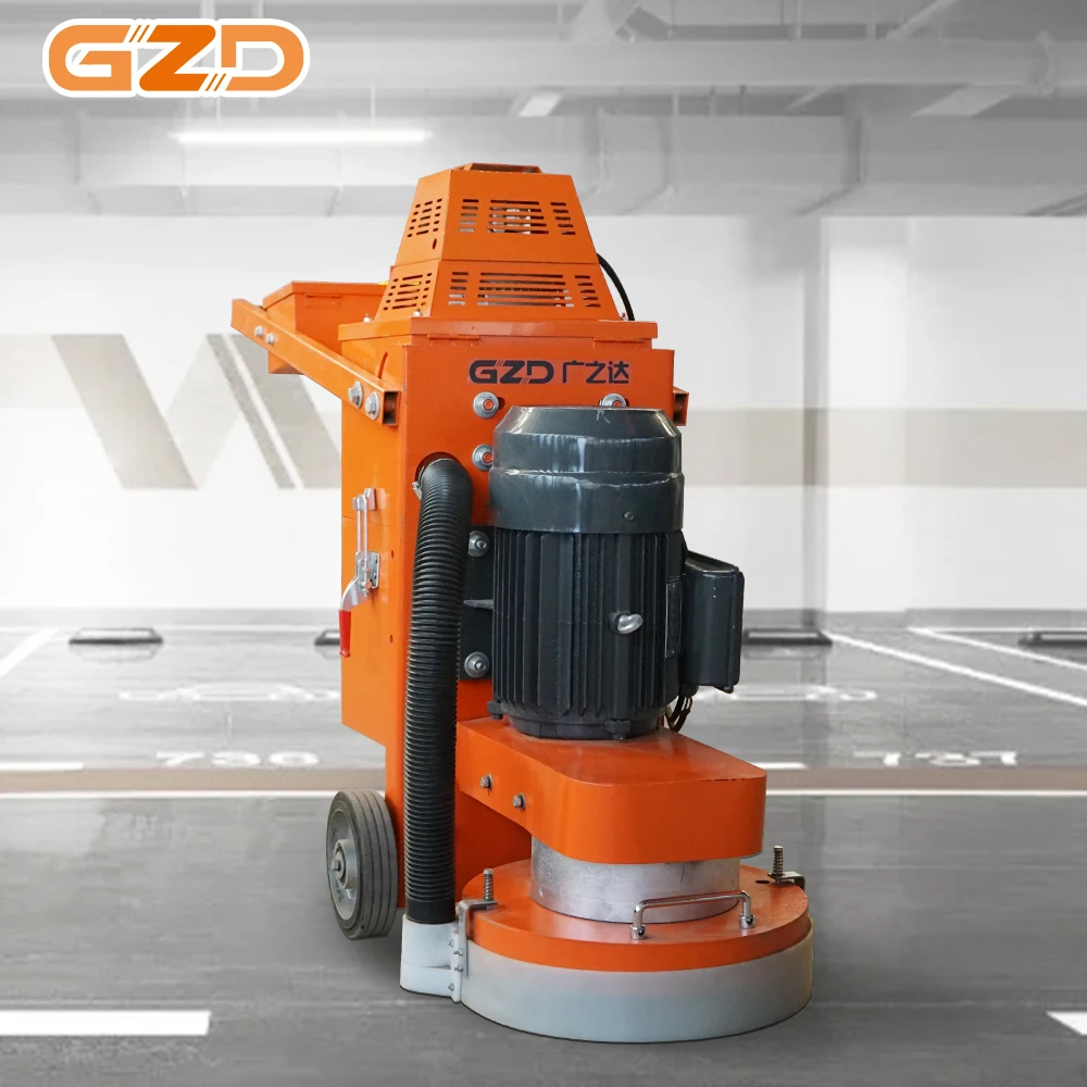 GZD Electric Concrete Grinder 350mm 400mm Working Width Custom Voltage 110V 220V 380V Floor Polisher For Concrete Polishing