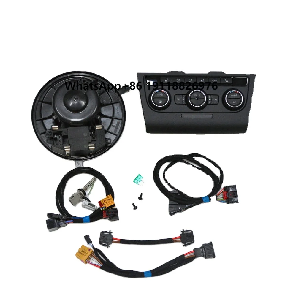 

Manual air Conditioner Upgrade LCD Automatic air Conditioner Kit for VW Golf 6 Golf MK6