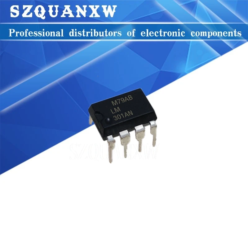 10PCS LM301AN DIP8 LM301 DIP LM301A DIP-8 LM301P 301AN LM301N