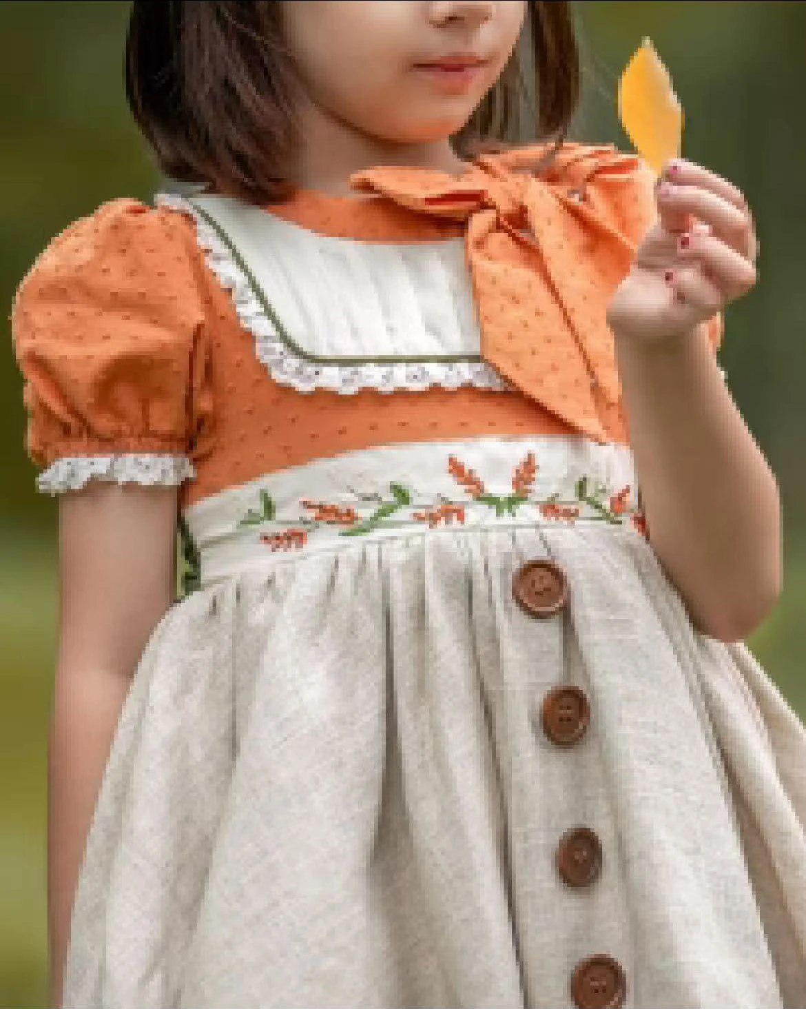 

0-12Y Baby Girl Summer Handmade Flower Embroidery White Dress for Birthday Wedding Baptism Eid Casual B335