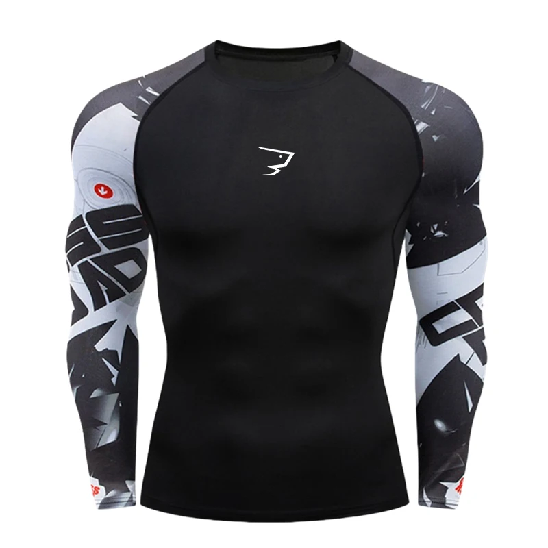 Men's Batman Print Compression T-Shirt, Seamless Honeycomb Breathable Quick Dry Short Sleeve, High Elastic Fitness Gym Top, Runn