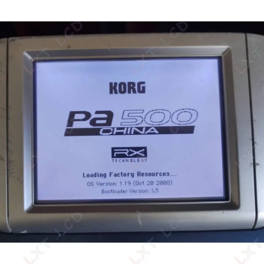 Pantalla LCD con pantalla táctil para Korg PA500 Korg M50 5,7 "pantalla LCD Panel táctil pantalla blanca y negra TP-356751